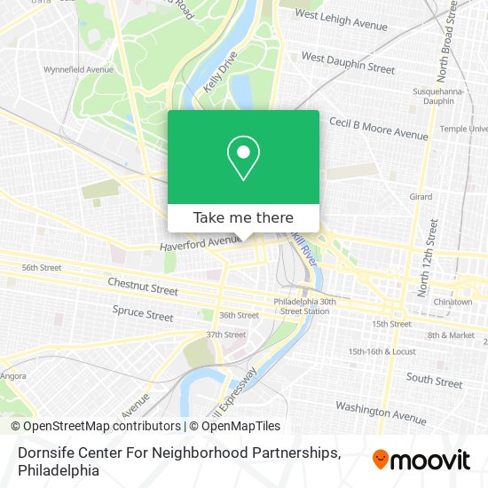 Dornsife Center For Neighborhood Partnerships map