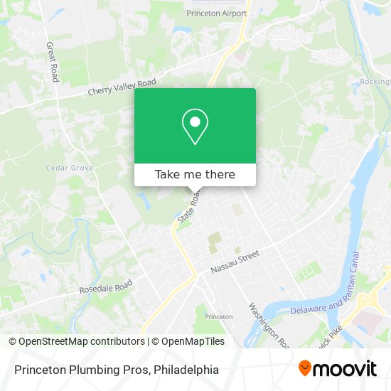 Mapa de Princeton Plumbing Pros