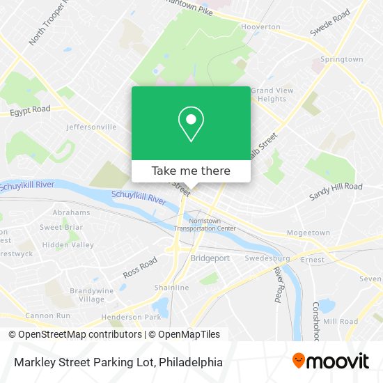 Mapa de Markley Street Parking Lot