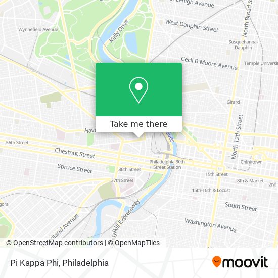 Pi Kappa Phi map
