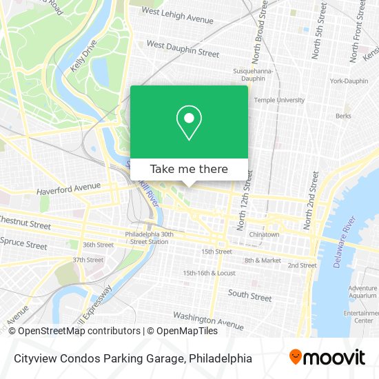Mapa de Cityview Condos Parking Garage