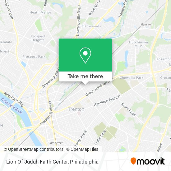Lion Of Judah Faith Center map
