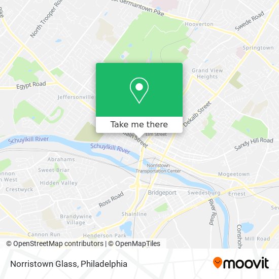 Norristown Glass map