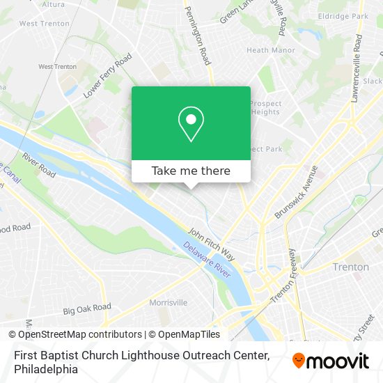 Mapa de First Baptist Church Lighthouse Outreach Center