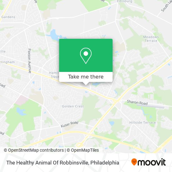 Mapa de The Healthy Animal Of Robbinsville