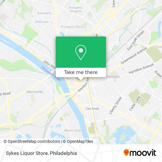 Mapa de Sykes Liquor Store