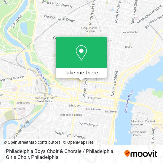Philadelphia Boys Choir & Chorale / Philadelphia Girls Choir map