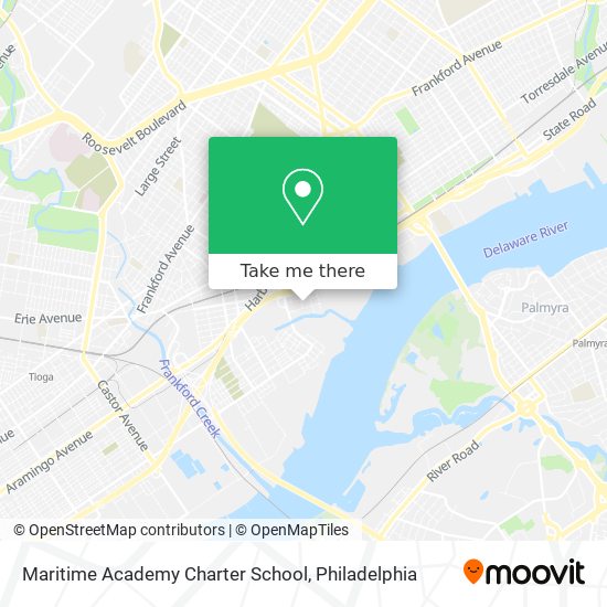 Maritime Academy Charter School map