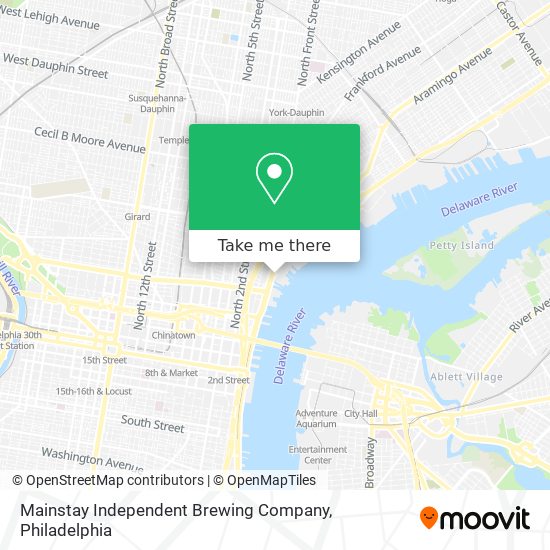 Mainstay Independent Brewing Company map