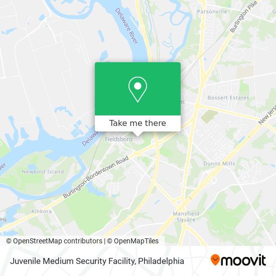 Juvenile Medium Security Facility map