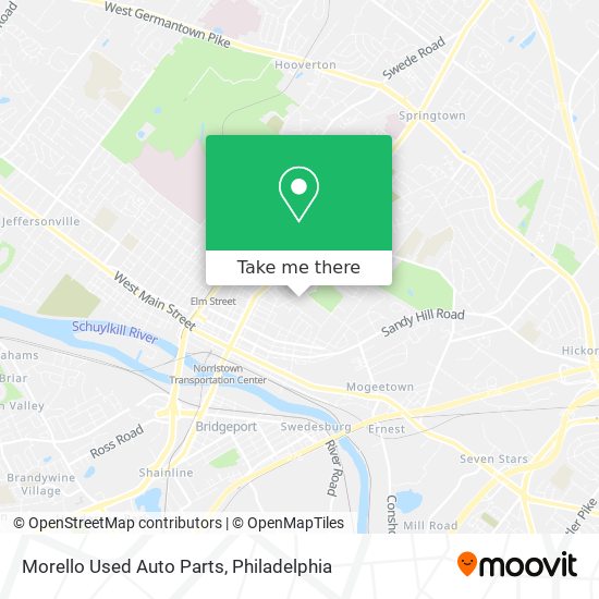 Mapa de Morello Used Auto Parts