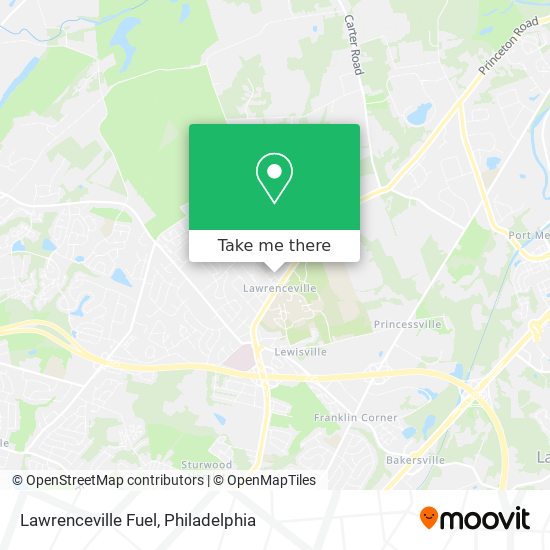 Mapa de Lawrenceville Fuel