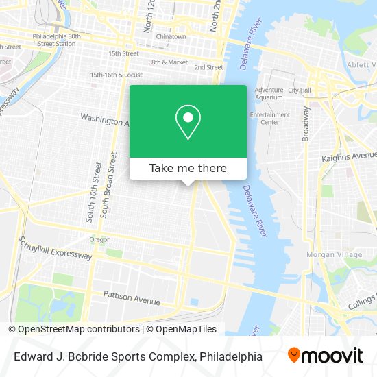 Edward J. Bcbride Sports Complex map