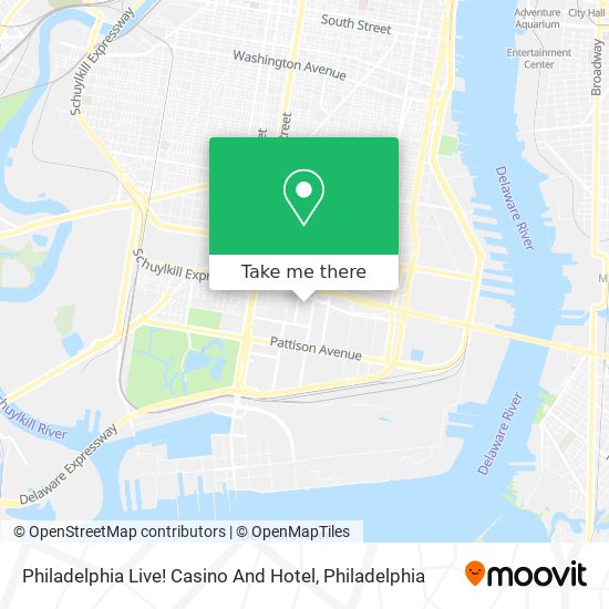 Philadelphia Live! Casino And Hotel map