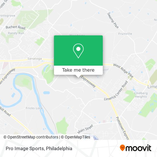 Mapa de Pro Image Sports