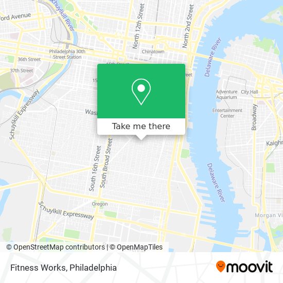 Fitness Works map