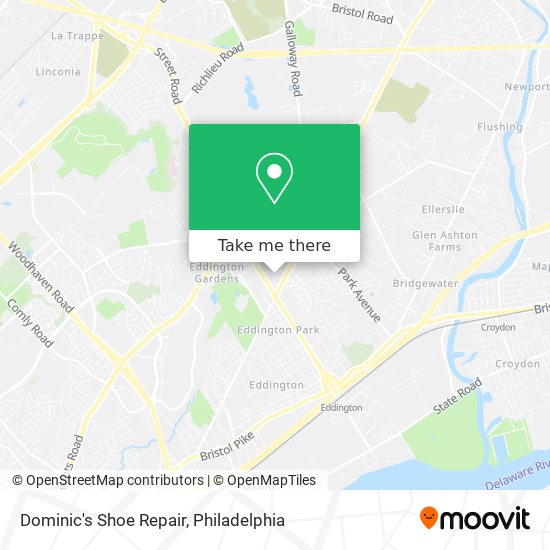 Mapa de Dominic's Shoe Repair