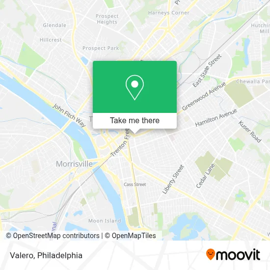 Valero map