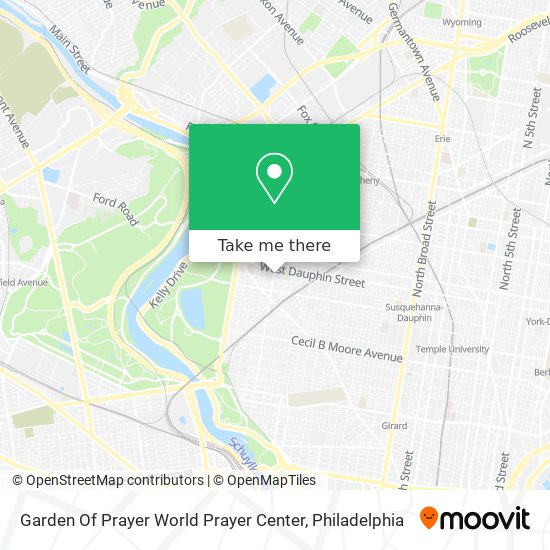Mapa de Garden Of Prayer World Prayer Center