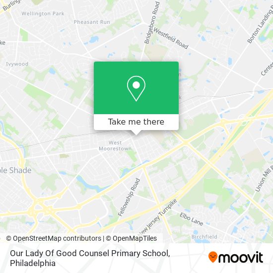 Our Lady Of Good Counsel Primary School map