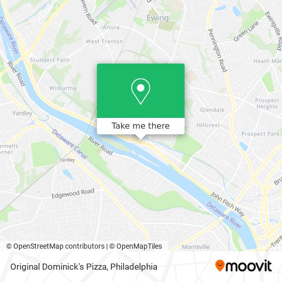 Mapa de Original Dominick's Pizza