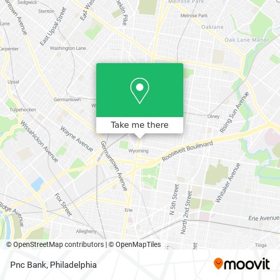 Pnc Bank map