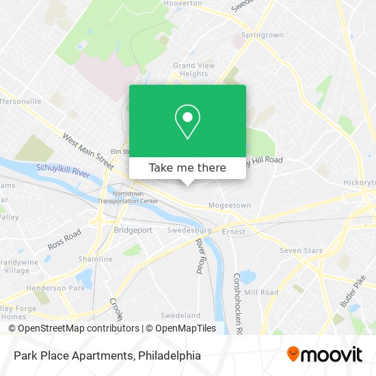 Park Place Apartments map