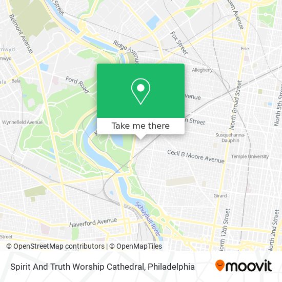 Spirit And Truth Worship Cathedral map