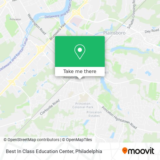 Best In Class Education Center map