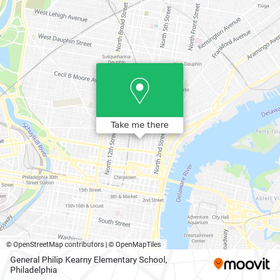Mapa de General Philip Kearny Elementary School