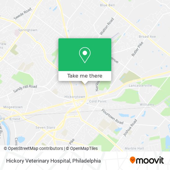 Mapa de Hickory Veterinary Hospital