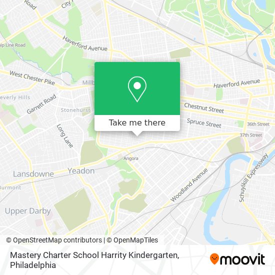 Mapa de Mastery Charter School Harrity Kindergarten
