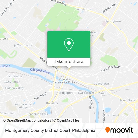 Montgomery County District Court map