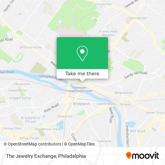 The Jewelry Exchange map