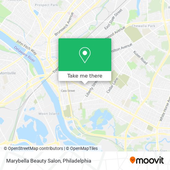 Mapa de Marybella Beauty Salon