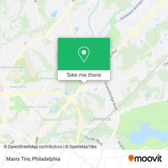 Mavis Tire map