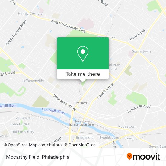 Mapa de Mccarthy Field