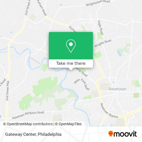Mapa de Gateway Center