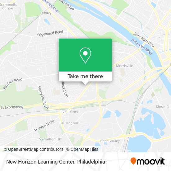 New Horizon Learning Center map