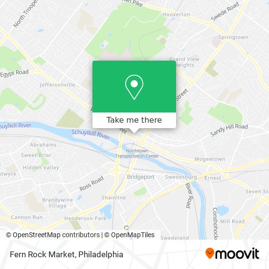 Fern Rock Market map