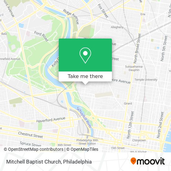 Mapa de Mitchell Baptist Church