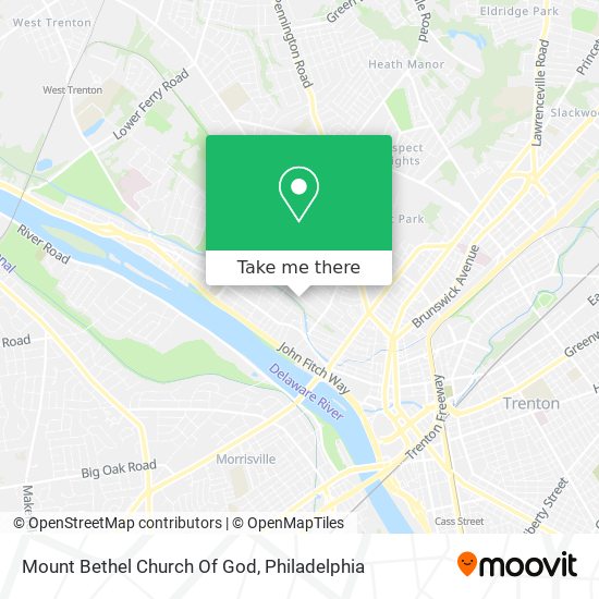 Mount Bethel Church Of God map