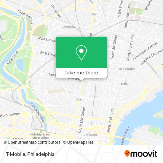 T-Mobile map