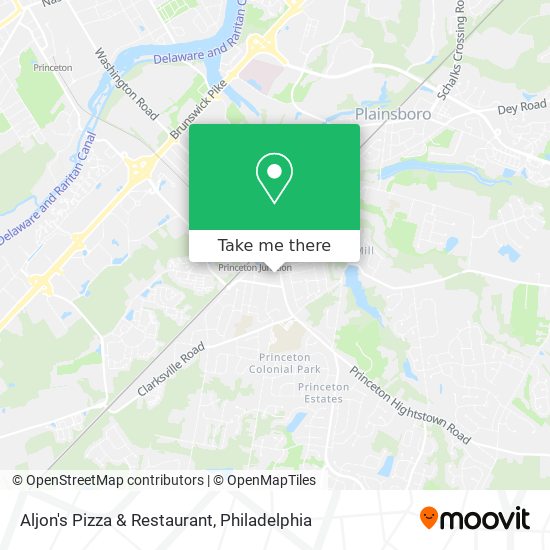 Mapa de Aljon's Pizza & Restaurant