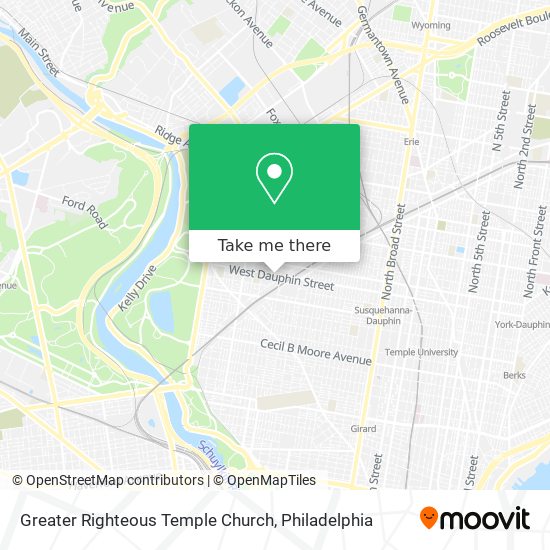 Greater Righteous Temple Church map