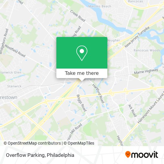 Overflow Parking map