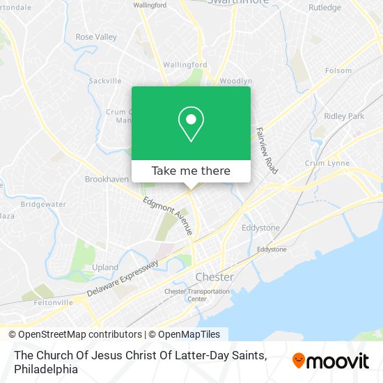 The Church Of Jesus Christ Of Latter-Day Saints map