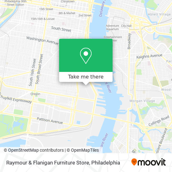 Raymour & Flanigan Furniture Store map