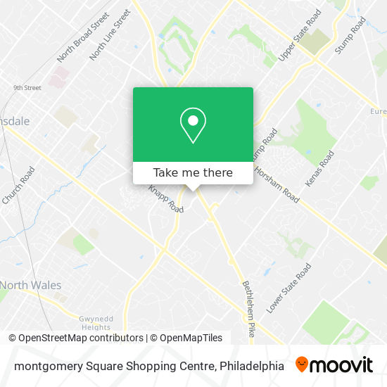 montgomery Square Shopping Centre map