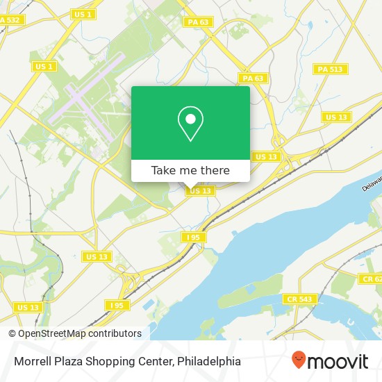 Morrell Plaza Shopping Center map
